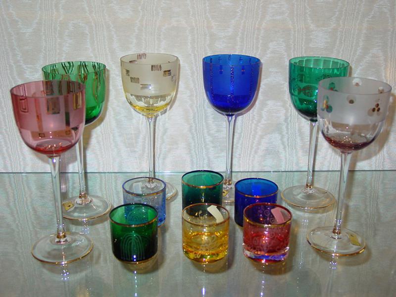 serie bicchieri Fedora